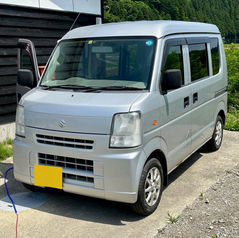 石川県羽咋市 スズキ エブリィ・K6A型水素ガスカーボンクリーニング施工実施