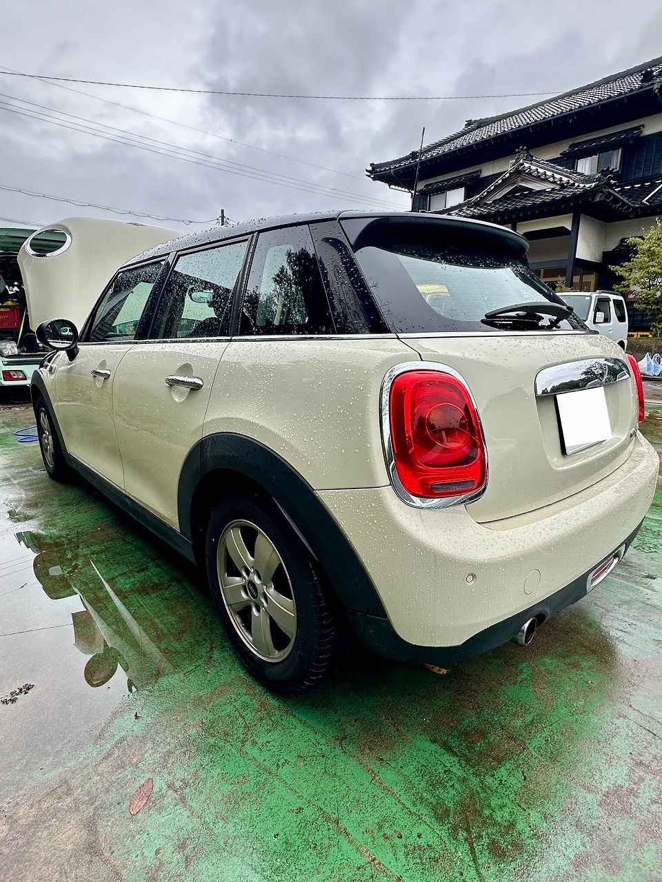 富山県-MINI ミニクーパーD ・B37C15A型水素ガスカーボンクリーニング施工実施