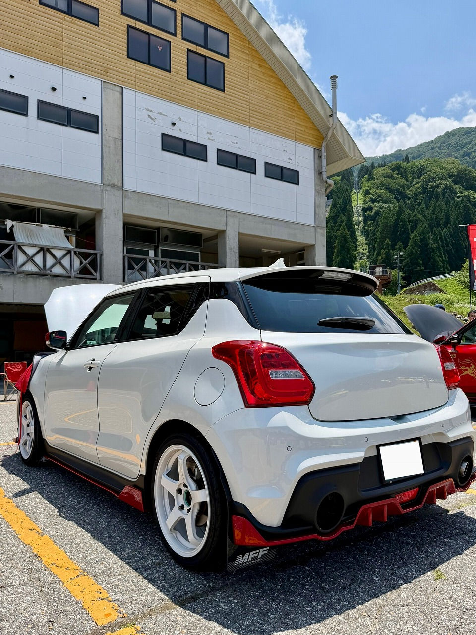 群馬県 -スズキ スイフトスポーツ・K14C型 水素ガスカーボンクリーニング施工実施
