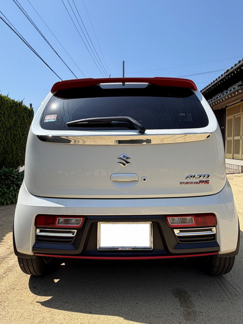石川県-スズキ アルトターボRS・R06A型水素ガスカーボンクリーニング施工実施