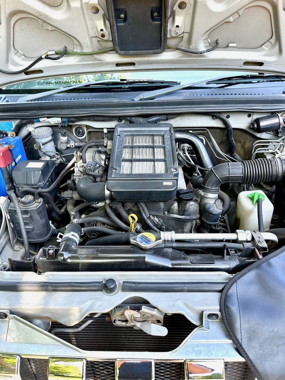 石川県金沢市 スズキ ジムニー・K6A型 水素ガスカーボンクリーニング施工実施