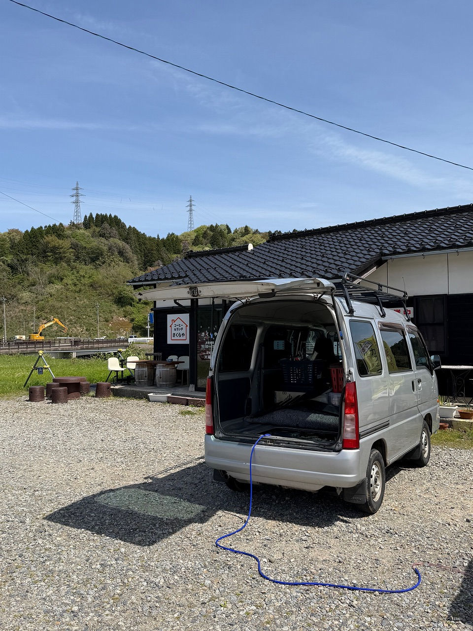 石川県 スバル- サンバートラック・EN07型水素ガスカーボンクリーニング施工実施