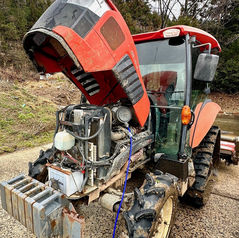 石川県羽咋郡-クボタ SL54・V2403-CR-TE4型 水素ガスカーボンクリーニング施工実施