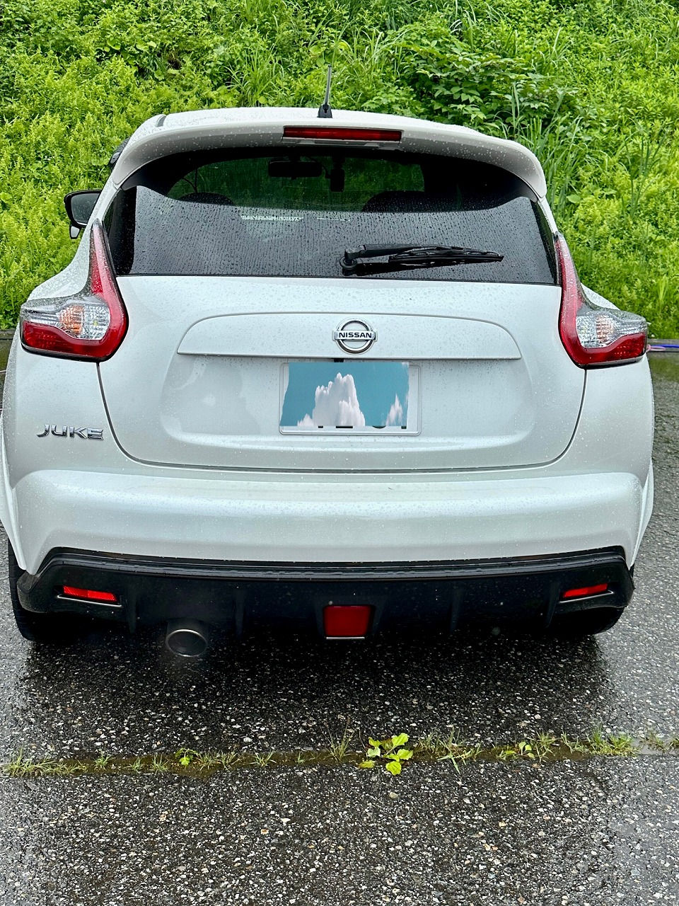 富山県富山市-日産ジューク(JUKE) MR16DDT型-水素カーボンクリーニング施工実施