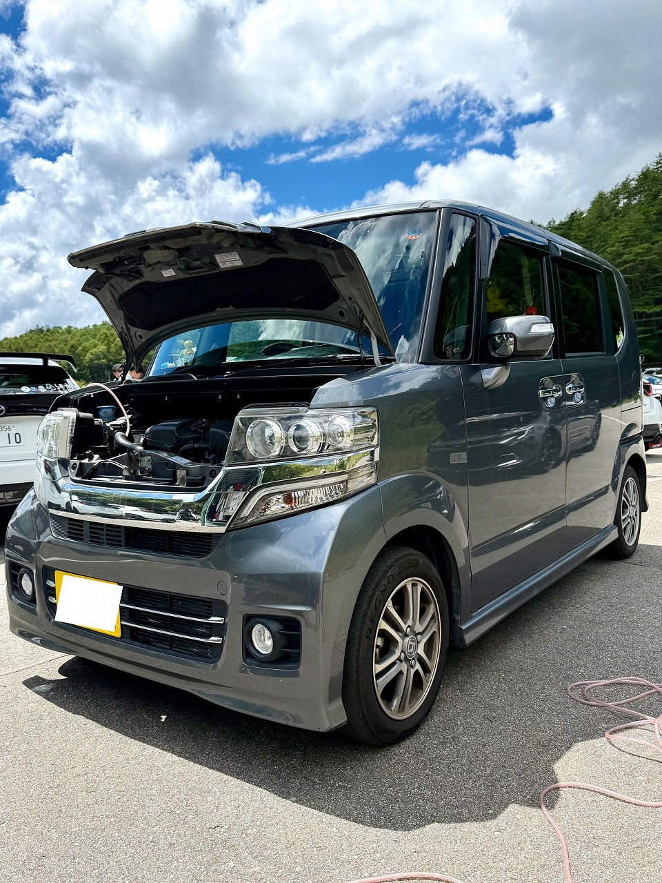 埼玉県 ホンダ N-BOX・S07A型水素ガスカーボンクリーニング施工実施