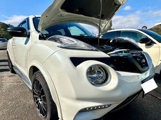 富山県-日産ジューク・JUKE-MR16DDT型水素カーボンクリーニング施工実施