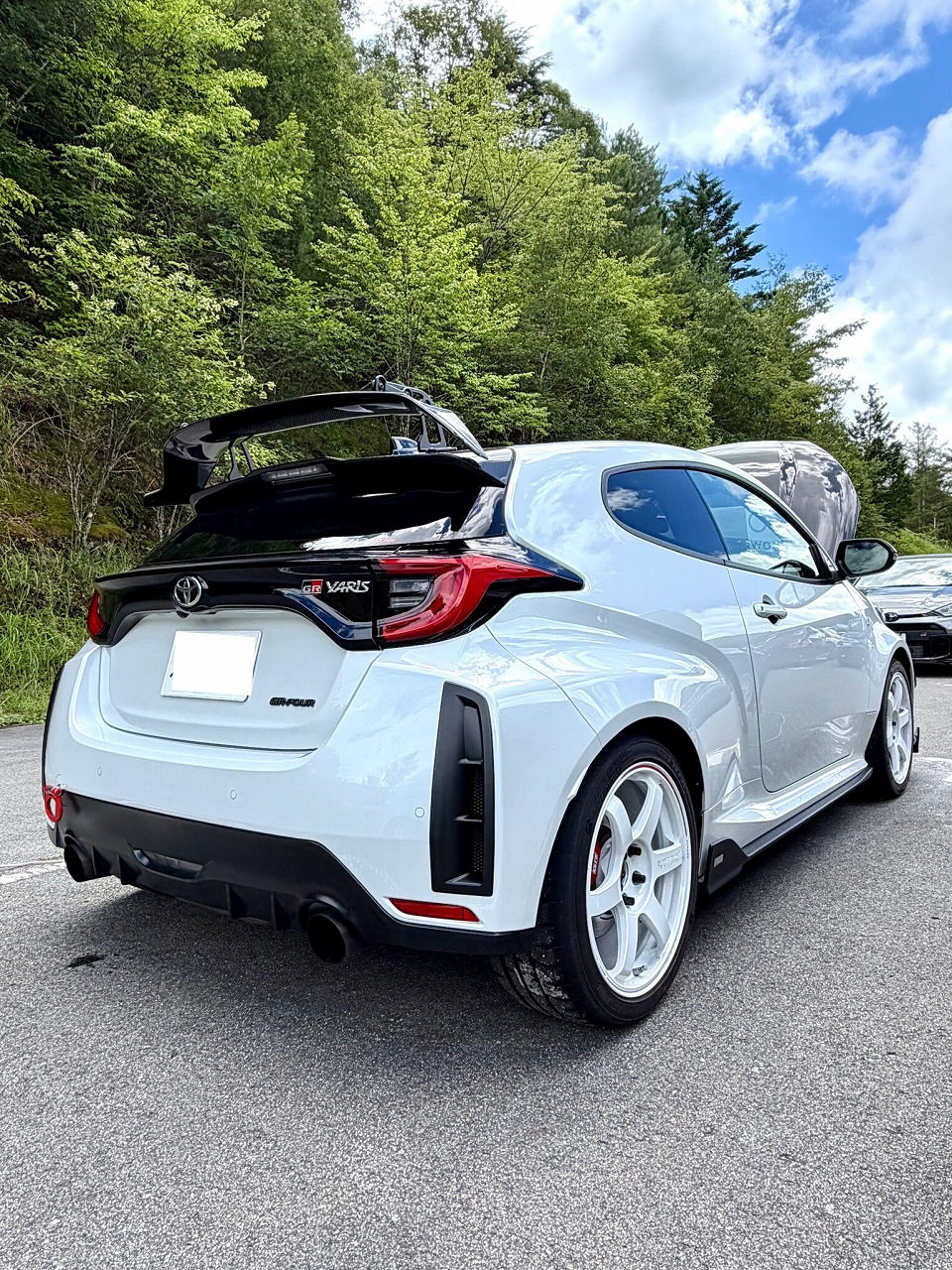 愛知県 トヨタ GRヤリス・G16E-GTS型水素ガスカーボンクリーニング施工実施