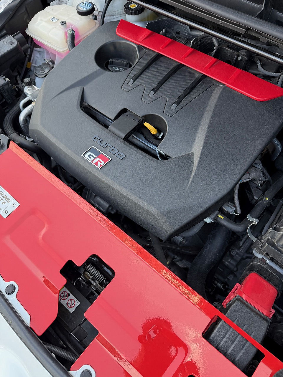 新潟県 トヨタ GRヤリス・G16E-GTS型水素ガスカーボンクリーニング施工実施