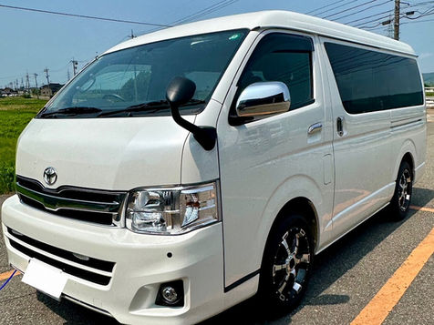 石川県羽咋市-トヨタ- ハイエース・1KD-FTV型水素ガスカーボンクリーニング施工実施