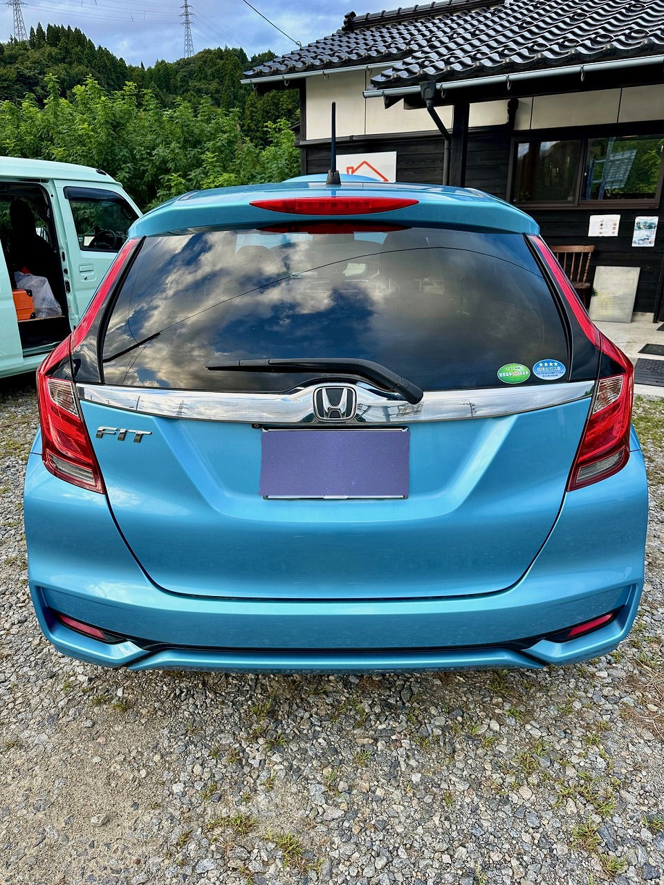 石川県羽咋郡-ホンダ フィット・L15B型型 水素ガスカーボンクリーニング施工実施【コーヒー&ランチ さくらや様にて施工】