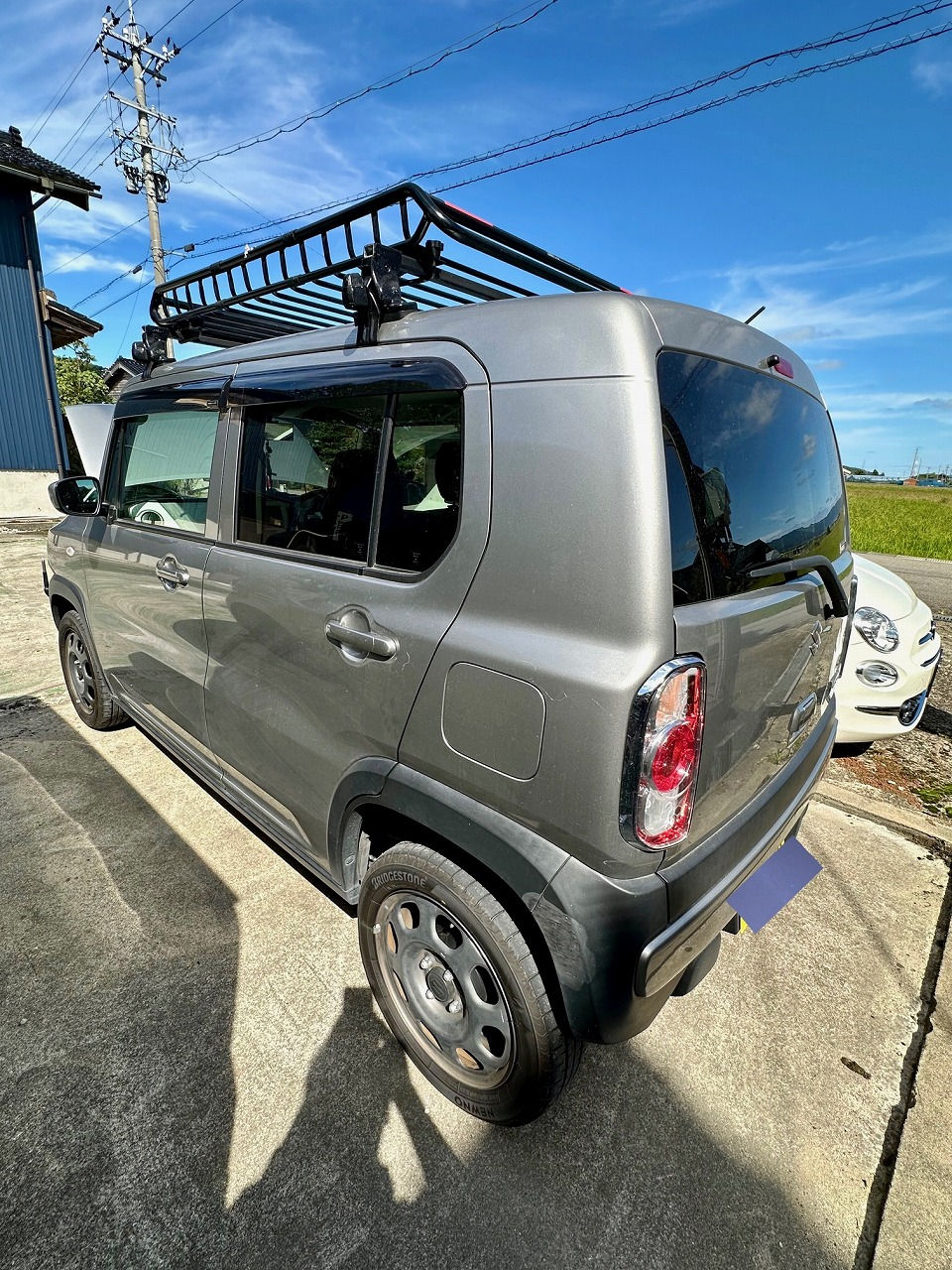 【民宿はまなす お披露目会】様出店-静岡県 スズキ ハスラー・R06A型 水素ガスカーボンクリーニング施工実施