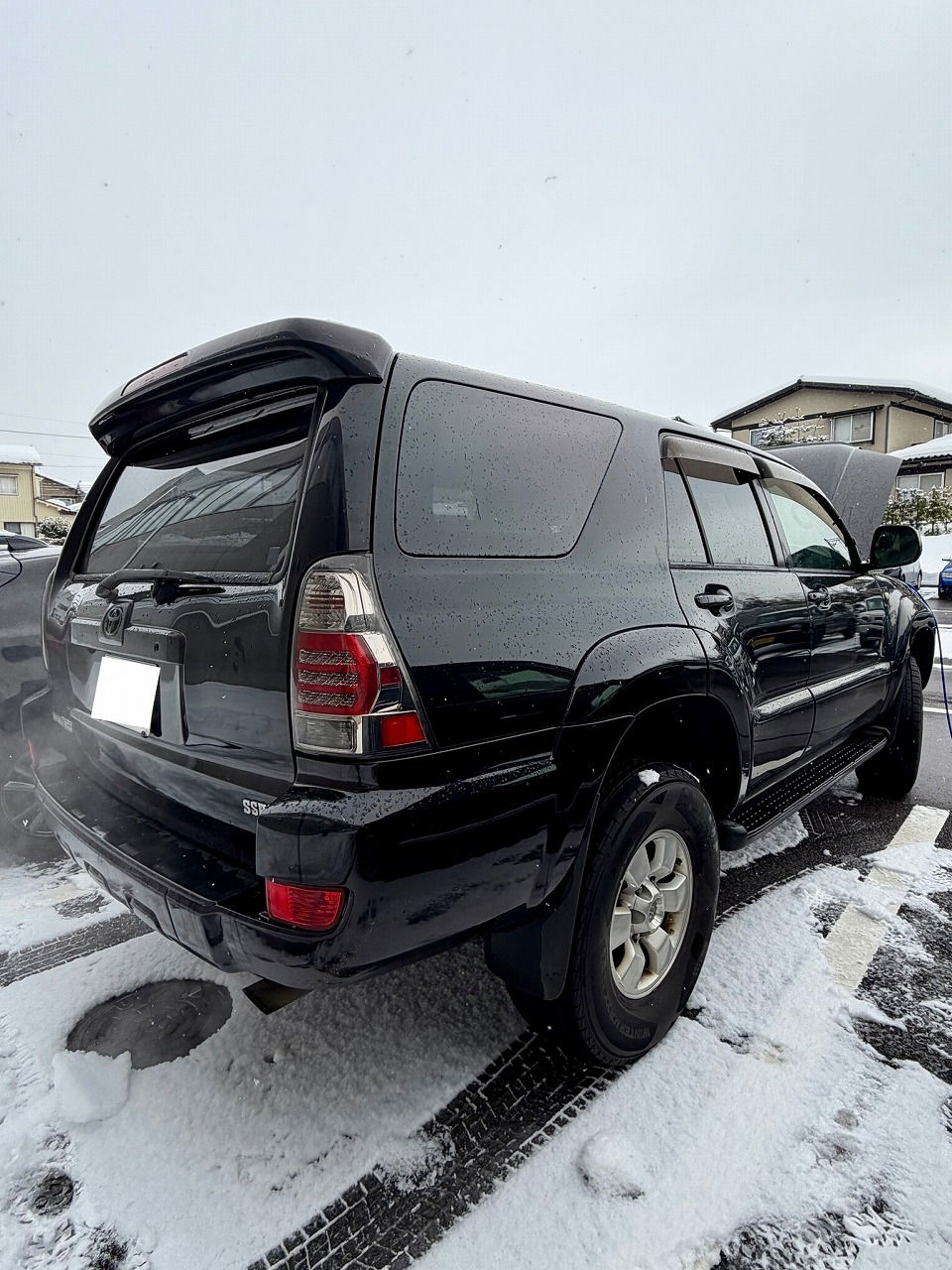 石川県 トヨタ-ハイラックスサーフ・2TR-FE型水素ガスカーボンクリーニング施工実施