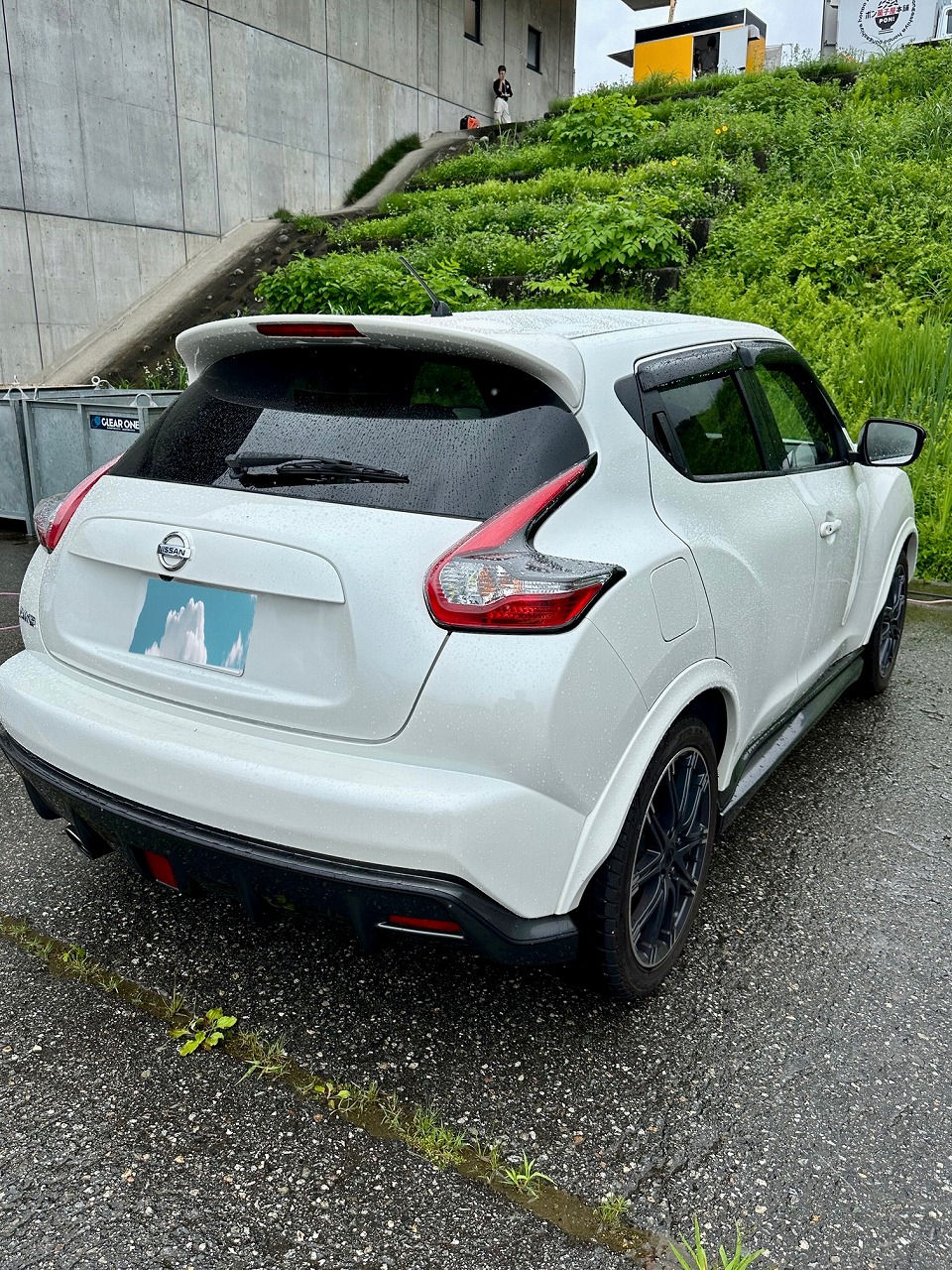 富山県富山市-日産ジューク(JUKE) MR16DDT型-水素カーボンクリーニング施工実施