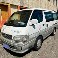 石川県羽咋市 『災害支援団体』合同チーム・TEAM JAPAN様-トヨタ ハイエース・1KZ-TE型 水素ガスカーボンクリーニング施工実施