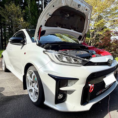 埼玉県 トヨタ GRヤリス・G16E-GTS型水素ガスカーボンクリーニング施工実施