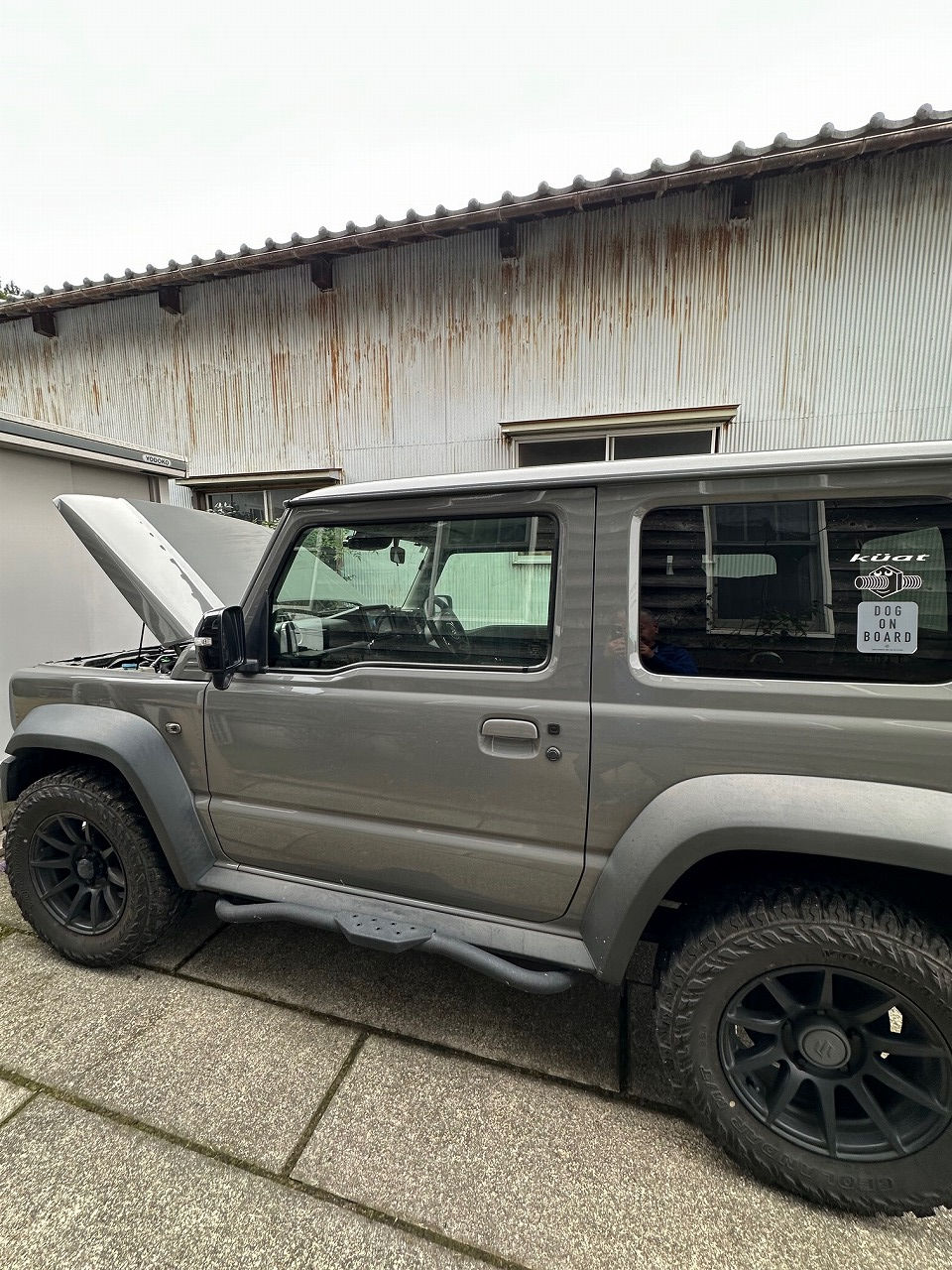 石川県小松市【コカチ様】-スズキ ジムニーシエラ・K15B型 水素ガスカーボンクリーニング施工実施