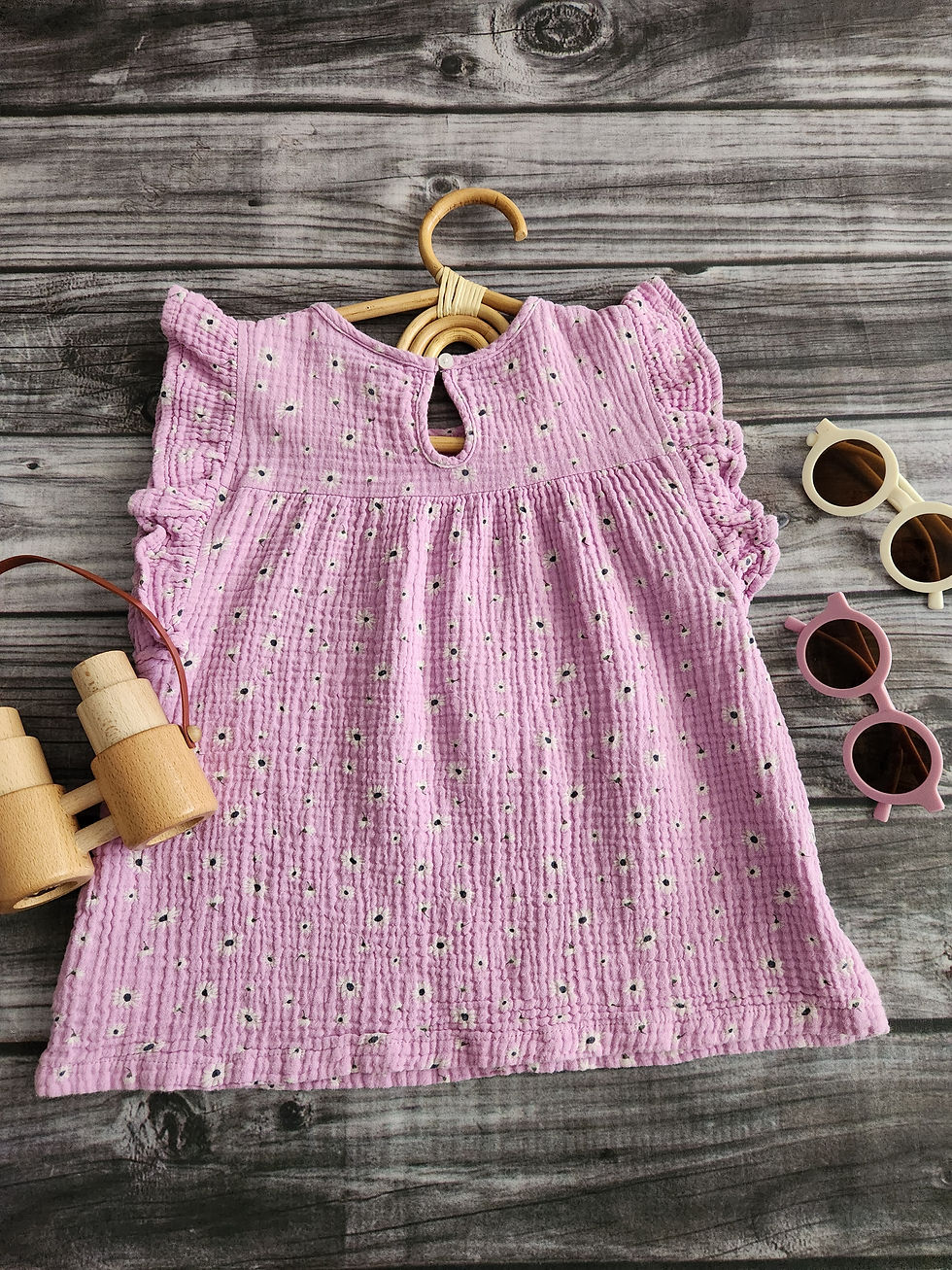 Thumbnail: Andy + Evan Muslin Floral Top Sz 8