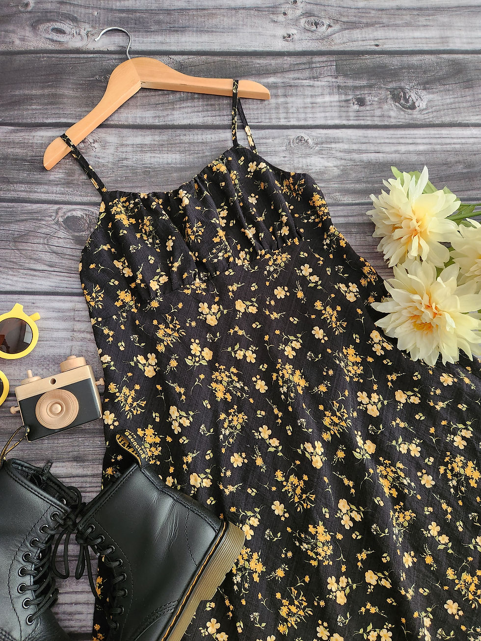 Thumbnail: Primark Floral Dress Sz 9-10 