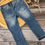 Thumbnail: Jessica Simpson Raw Hem Jeans Sz 24M