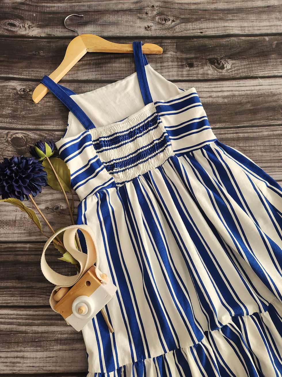 Thumbnail: Zara Striped Dress Sz 11-12 
