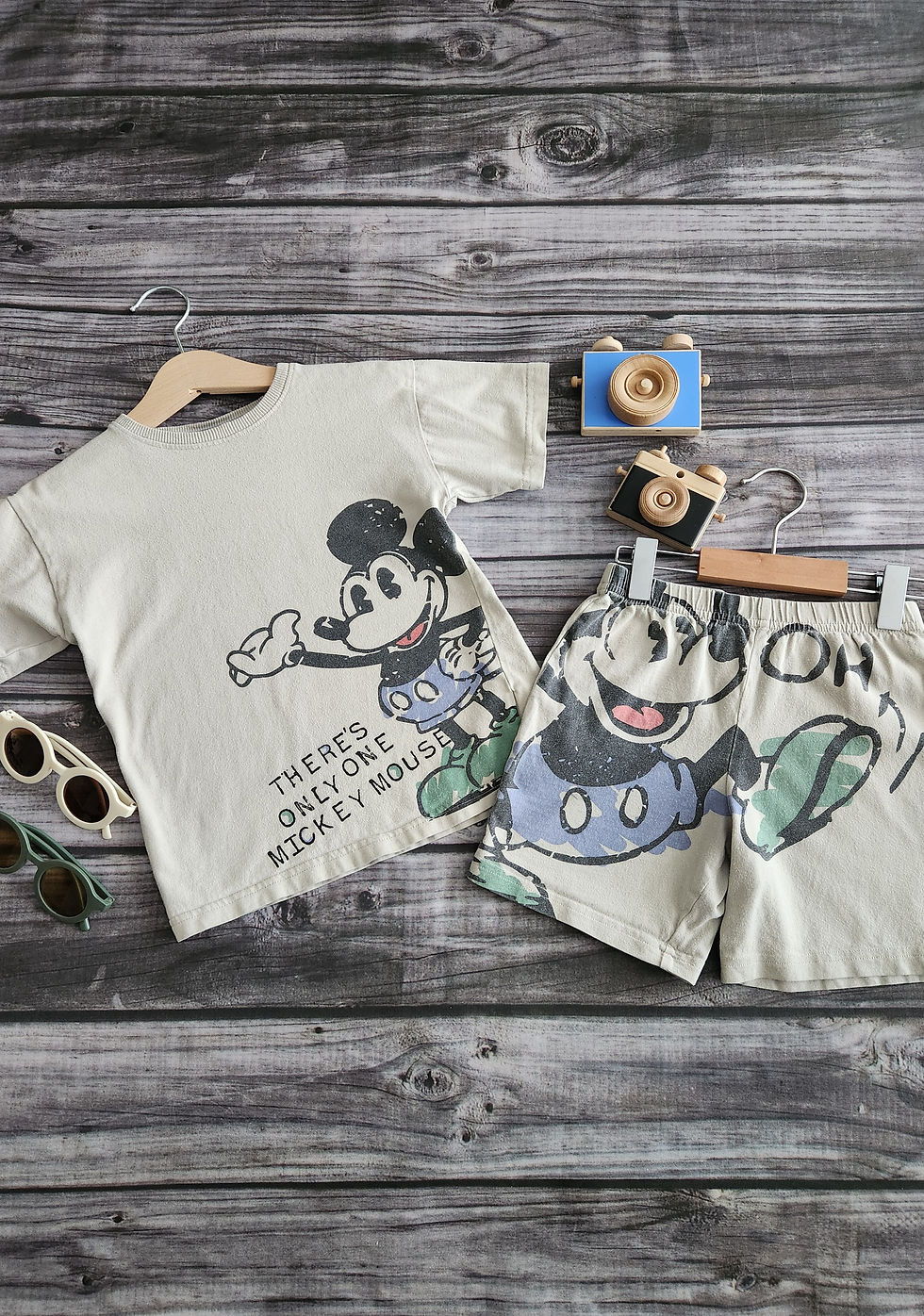 Thumbnail: Next x Disney Mickey Two Piece Summer Set Sz 3-4 