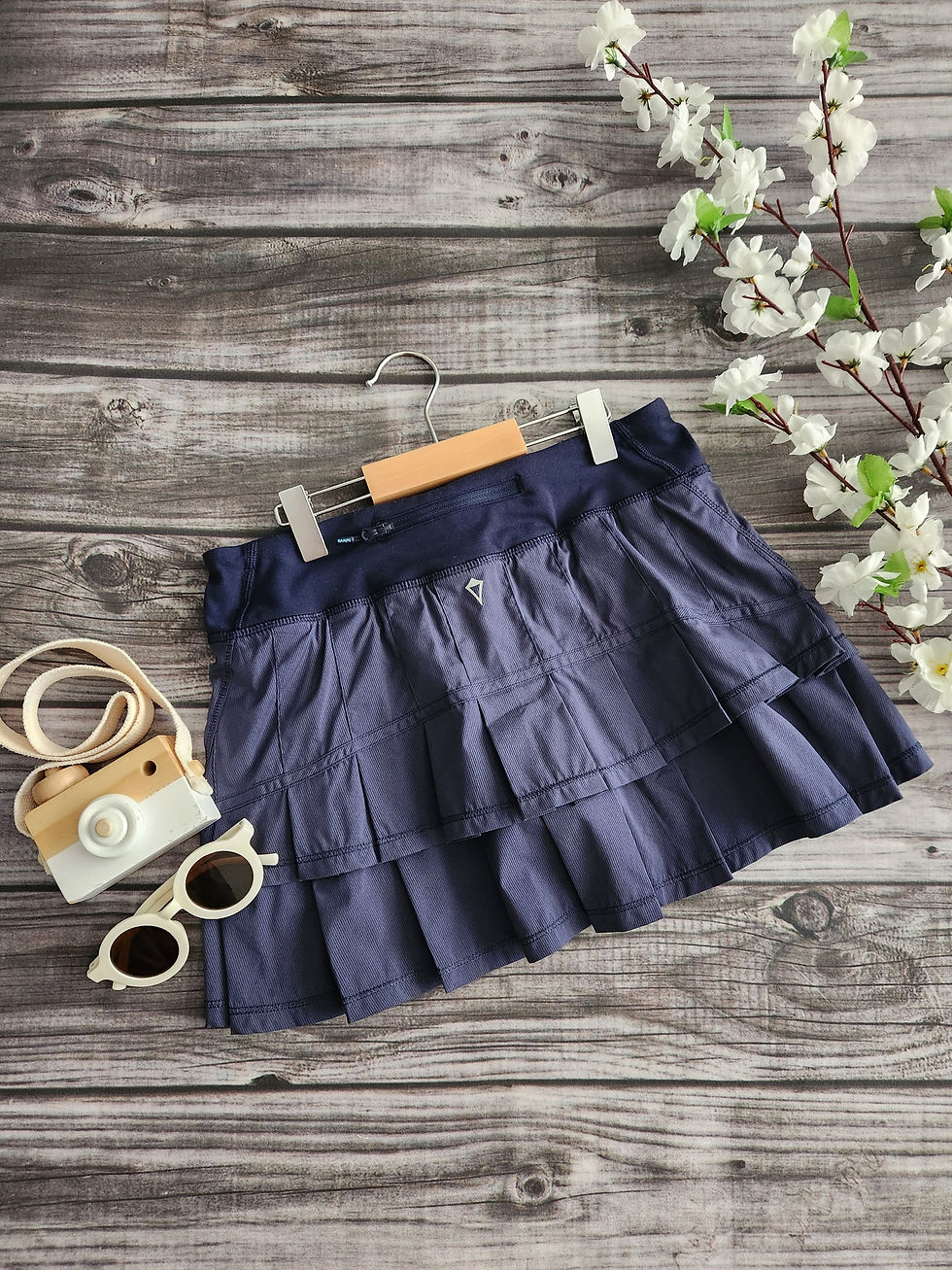 Thumbnail: Ivivva Pleated  Athletic Tennis Skirt Sz 12