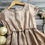 Thumbnail: Gap Shimmer Waist Defined Dress Sz S (6-7)