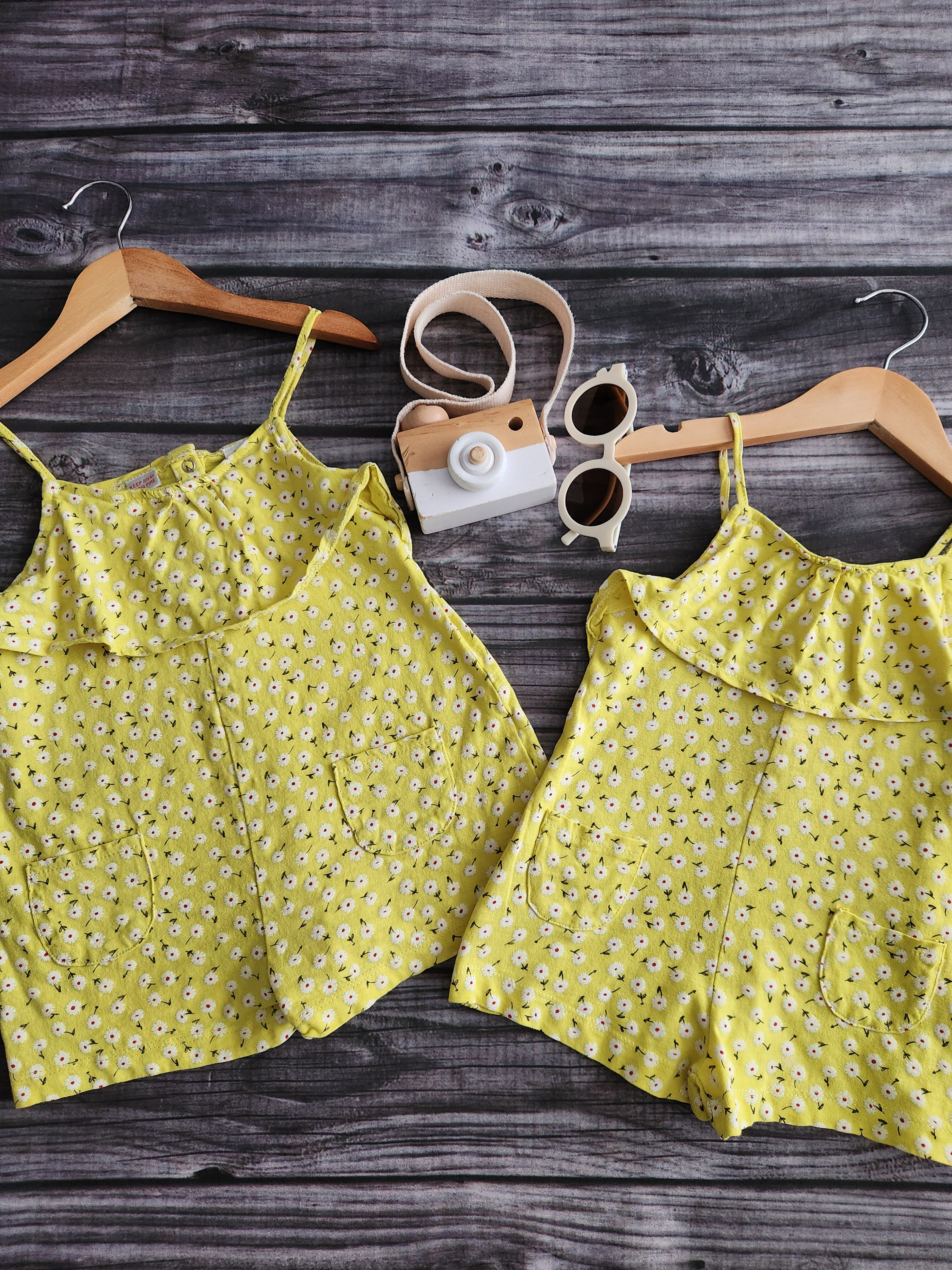 Zara Floral Romper Sz 9M-12M + 2-3