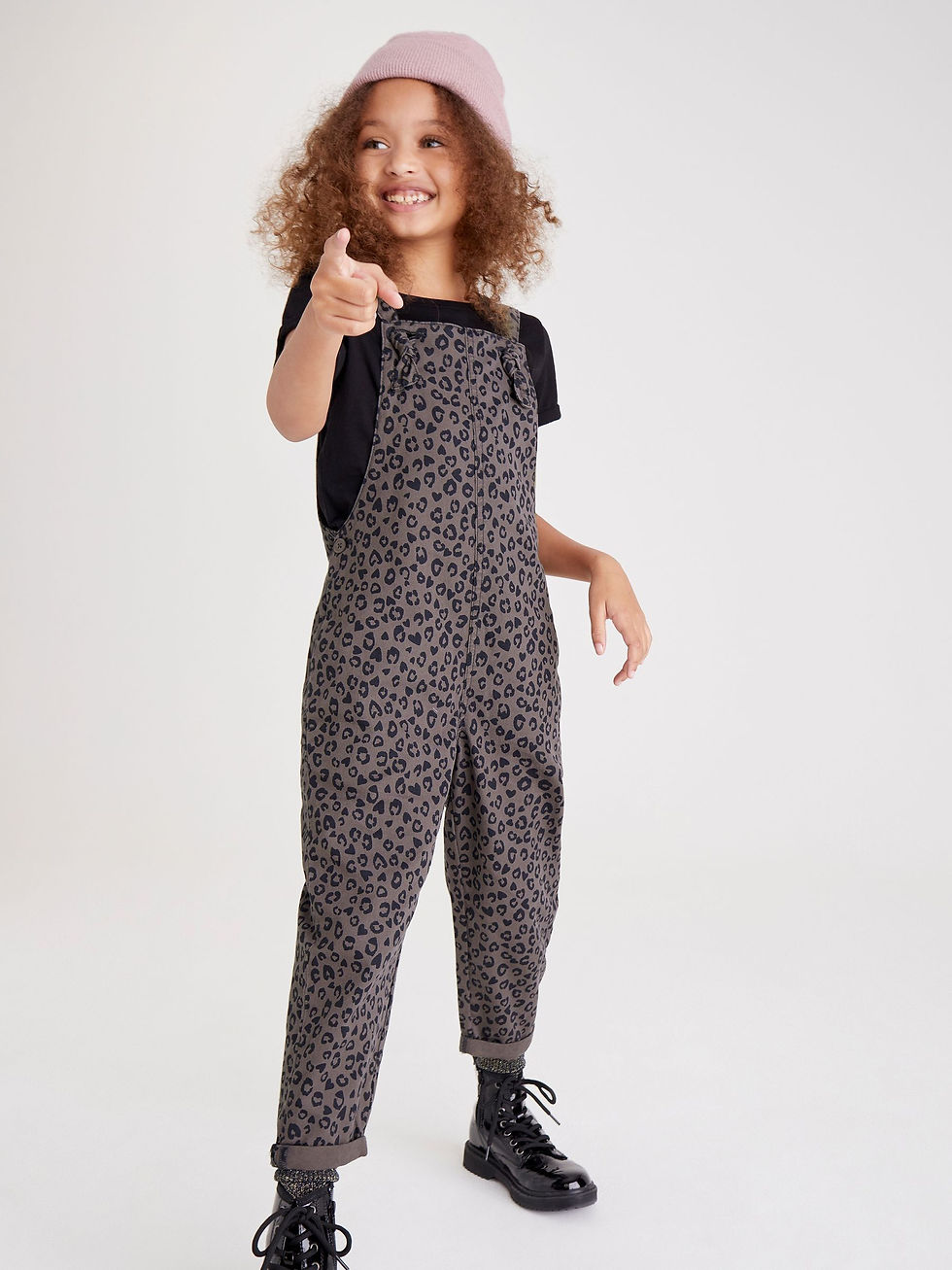 Thumbnail: Next Leopard Overalls Sz 5