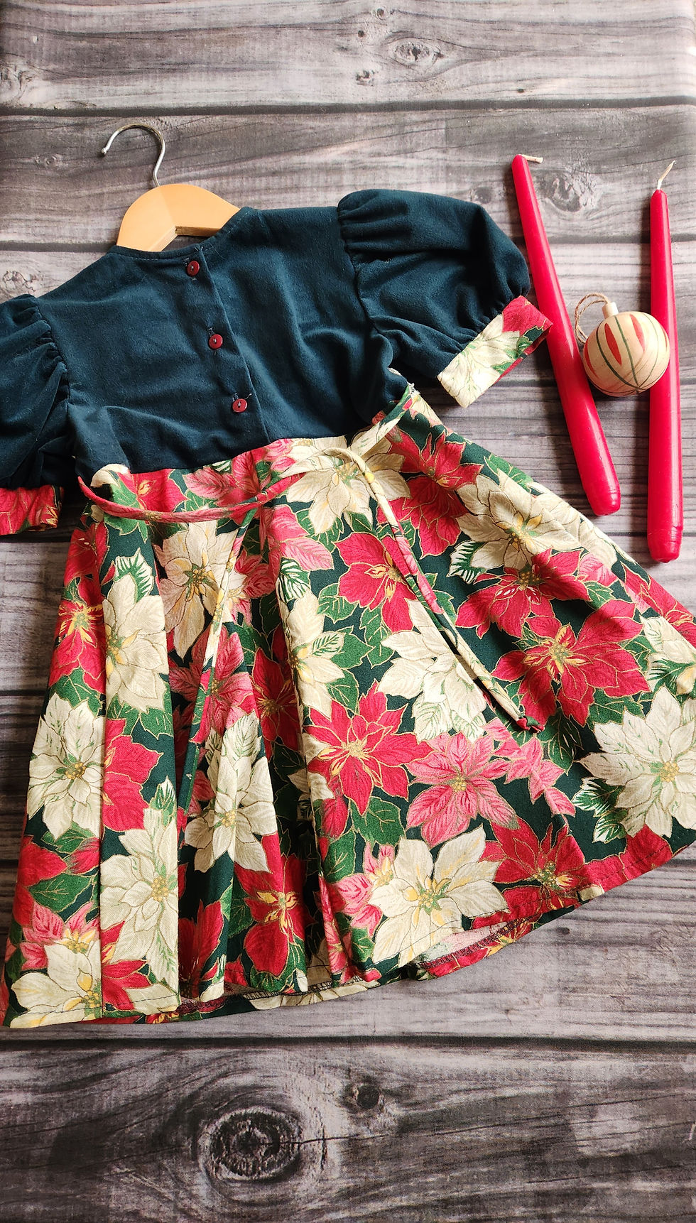Thumbnail: Vintage Jilly Pointsetta Dress Sz 3X