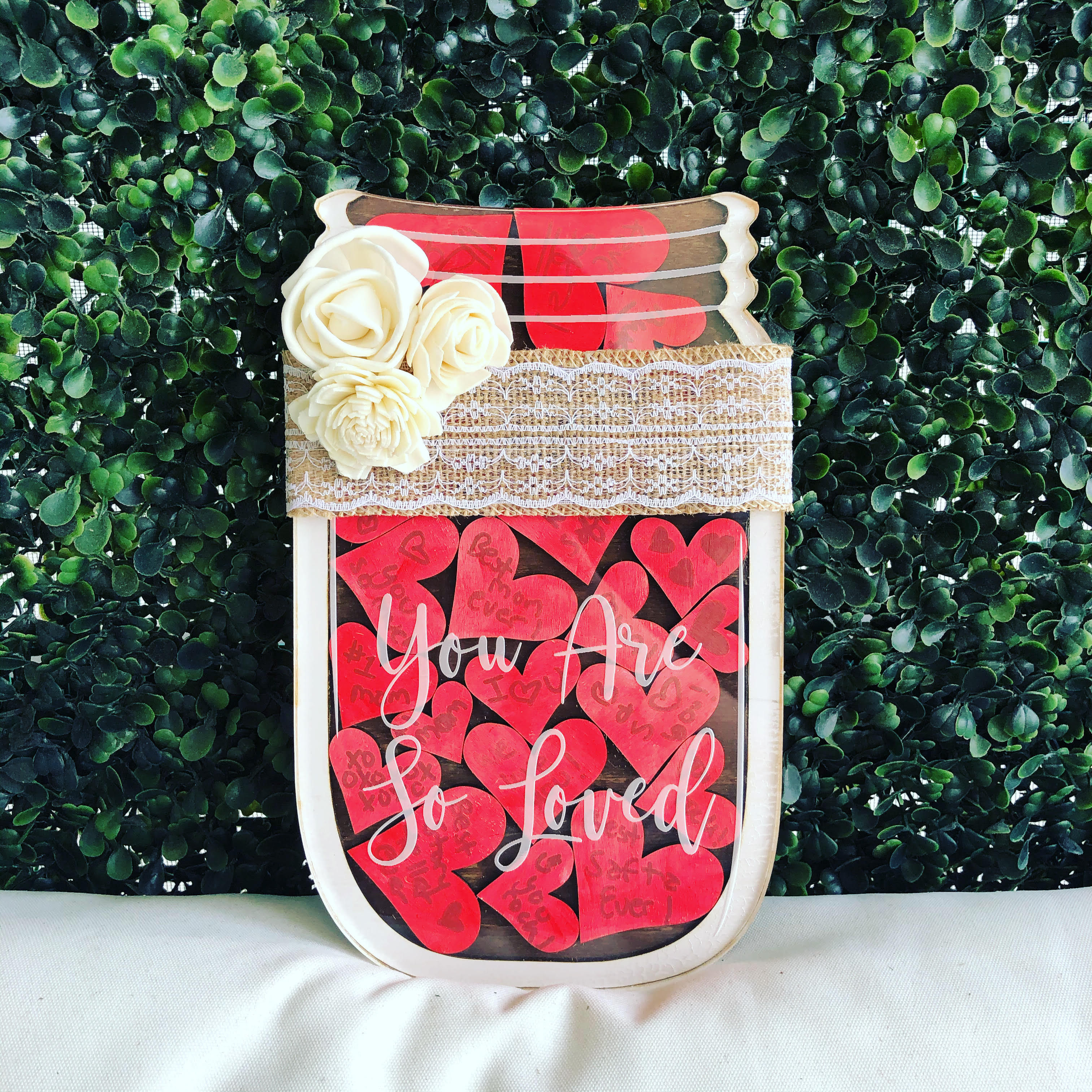 You Are So Loved Mason Jar