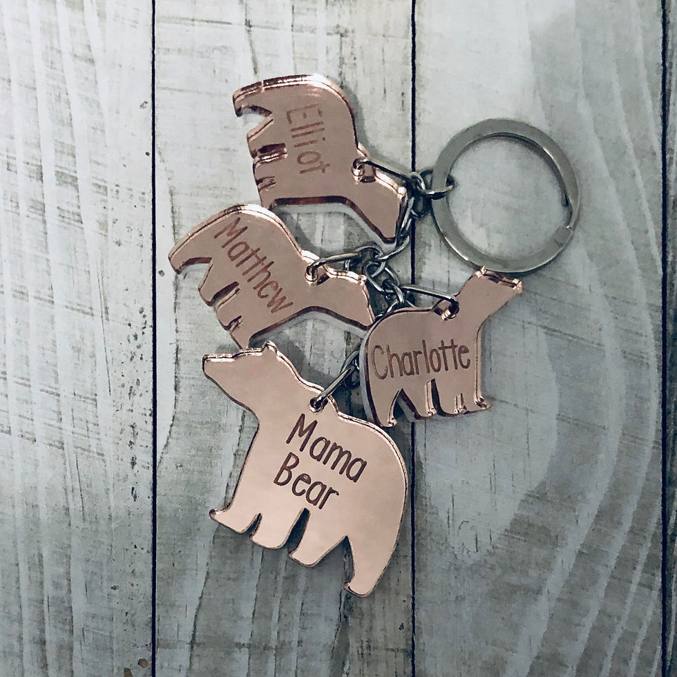 Thumbnail: Mama Bear Key Chains