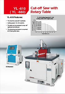 CUT-OFF SAW WITH ROTARY TABLE