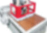 The high strength tooling plate enables stable positioning and delivers outstanding machining result; the positioning bars allow quick and easy plate change.