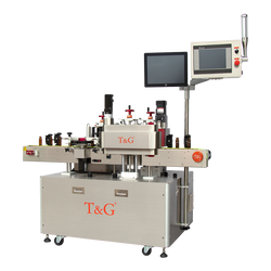 LA-260H 專利高速圓瓶貼標機 (光學檢測系統不良標預先剔除)