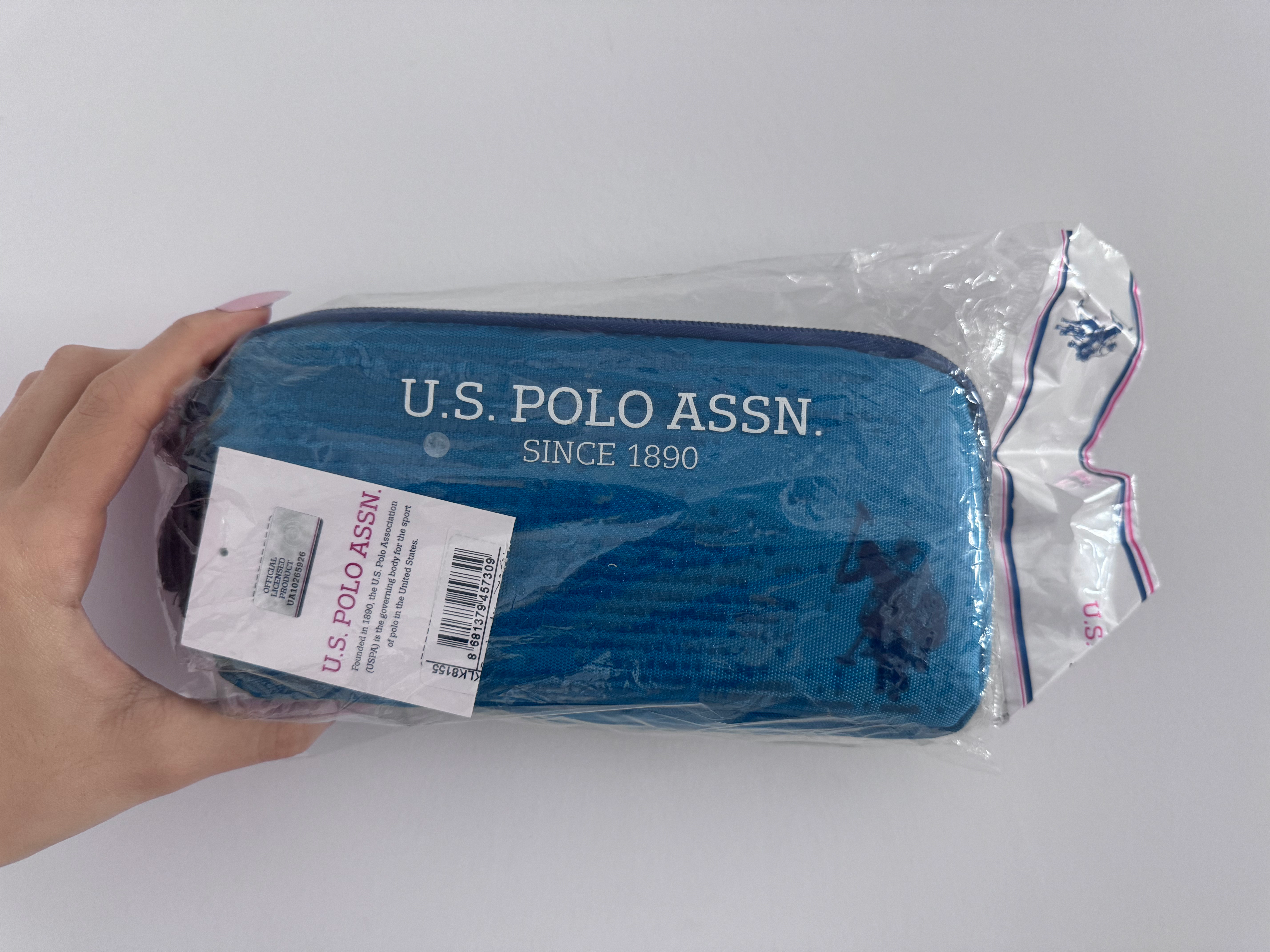 U.S POLO ASSN. Petrol Mavisi Çift Gözlü Kalemlik