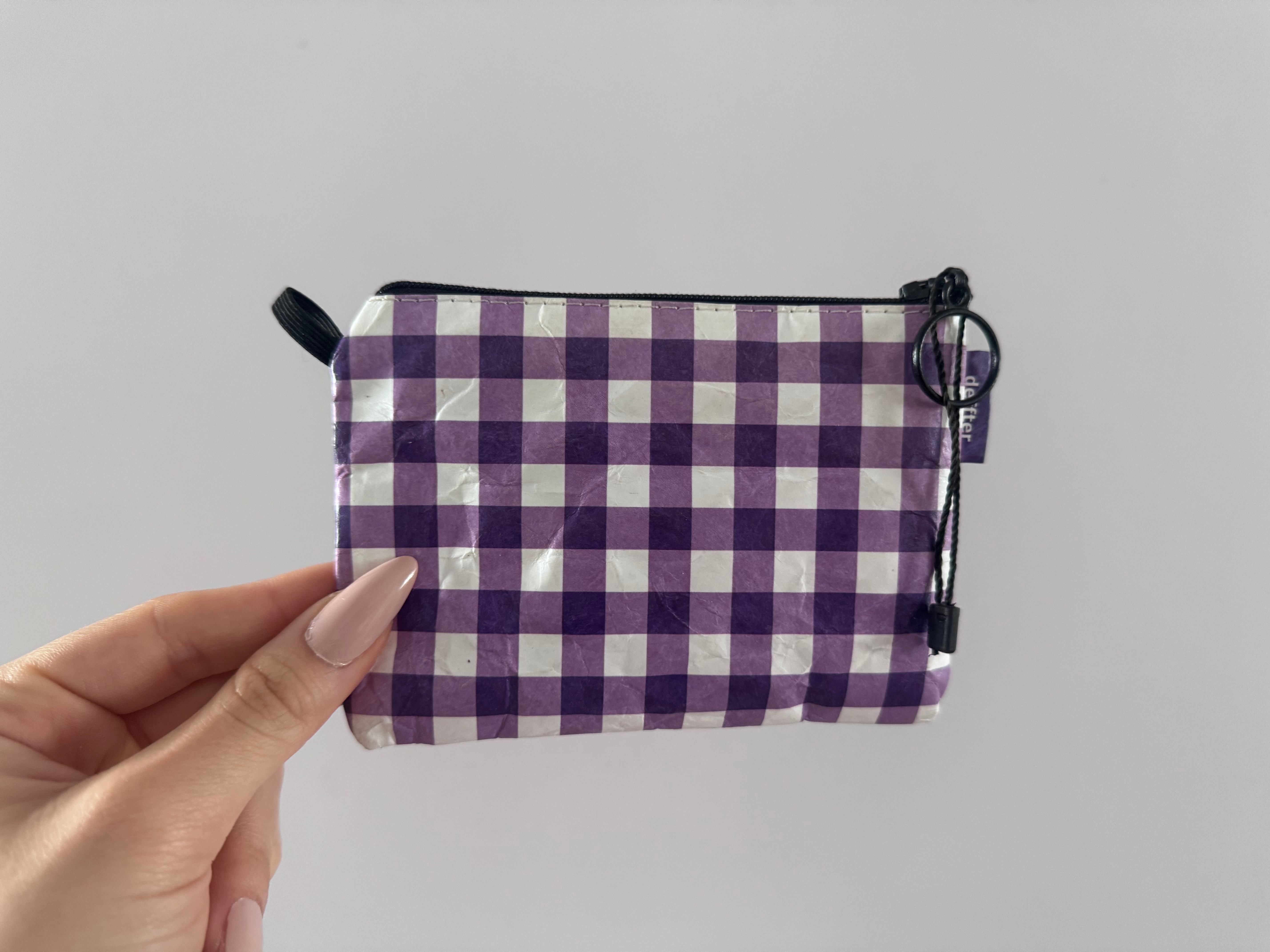 Mor Pitikareli Kalem Çantası 13*9cm
