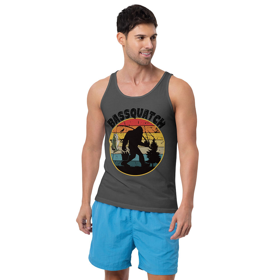 Thumbnail: Unisex Bassquatch Tank Top