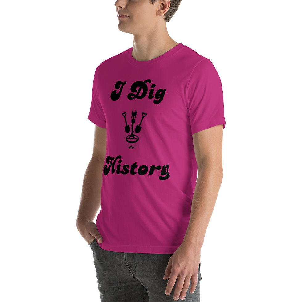 Thumbnail: Unisex I Dig History t-shirt