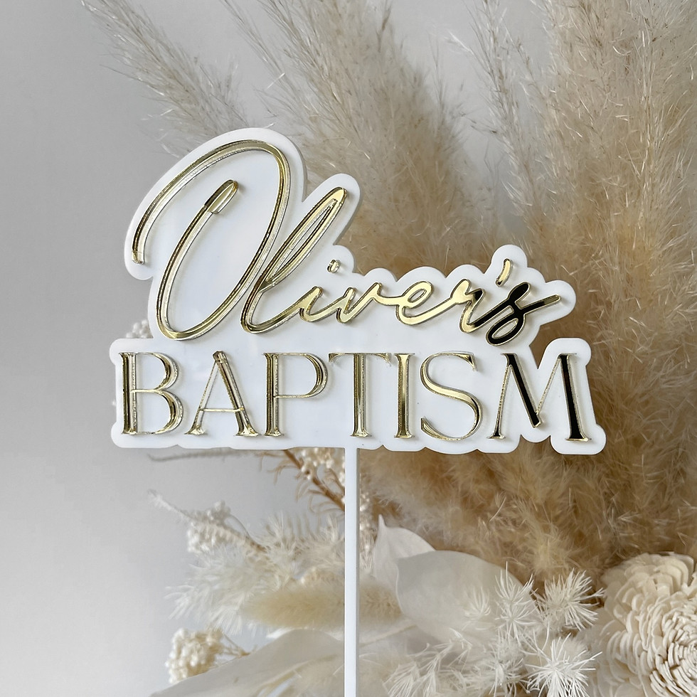 Thumbnail: Edited Layered Acrylic Cake Topper