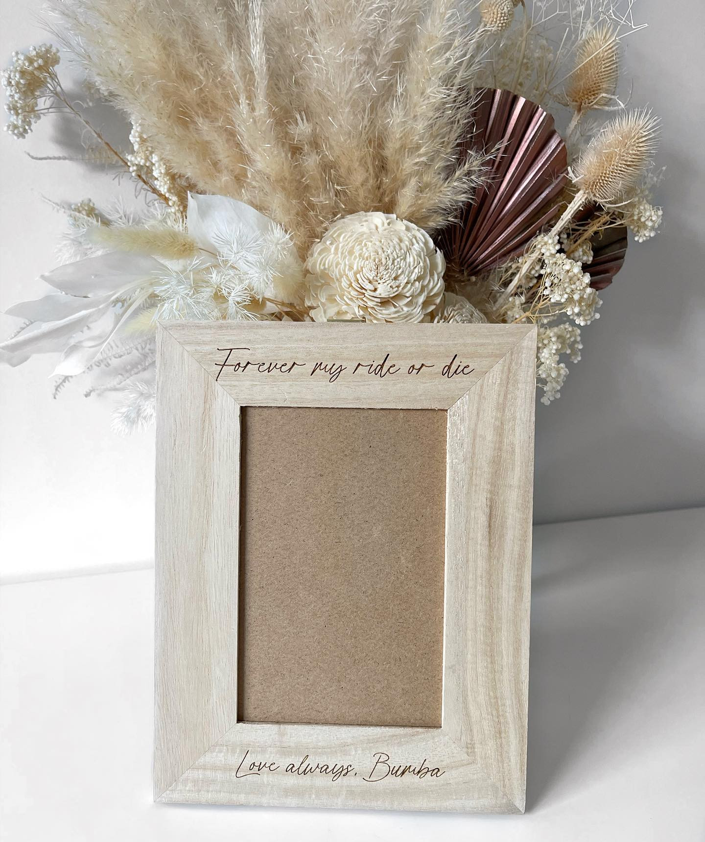 Edited Engraved Pine Frame
