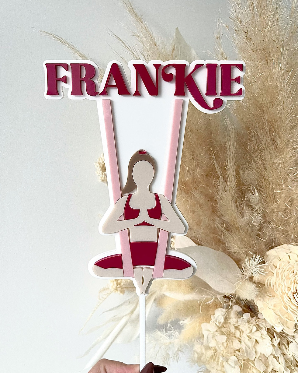 Thumbnail: Edited Layered Acrylic Cake Topper