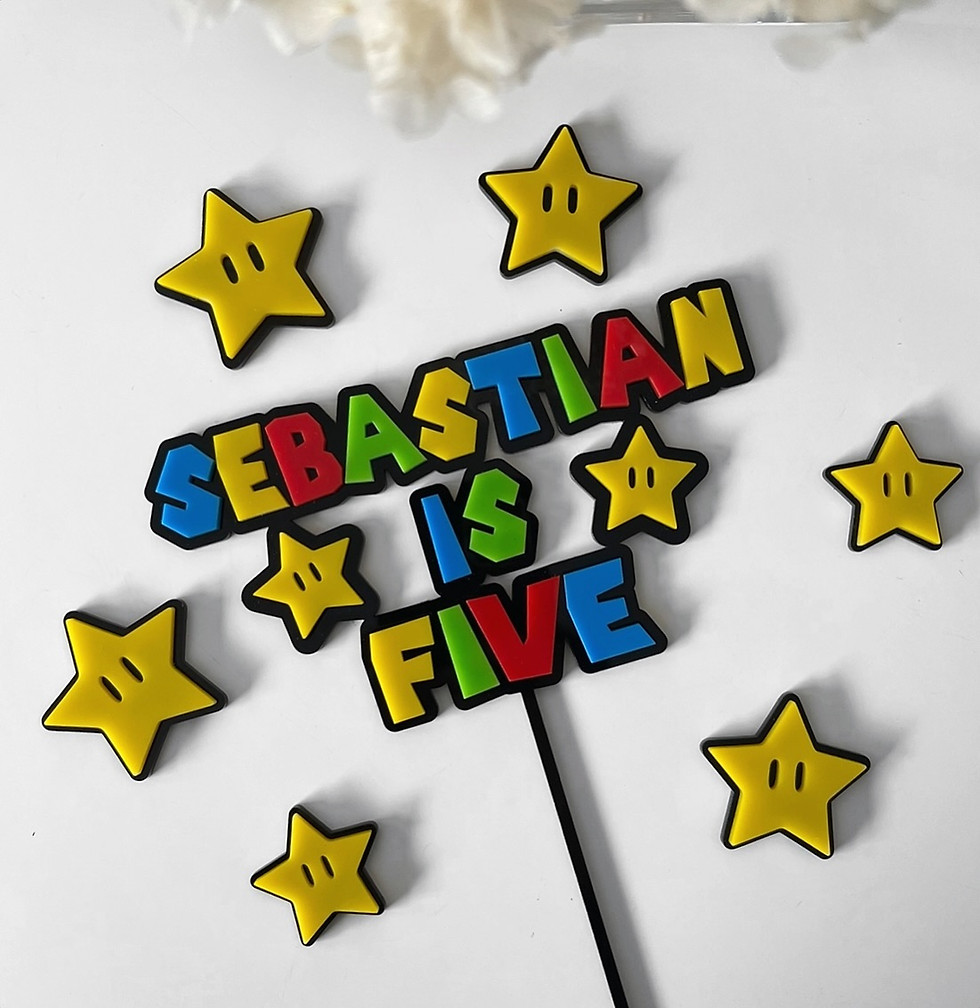 Thumbnail: Edited Layered Acrylic Cake Topper