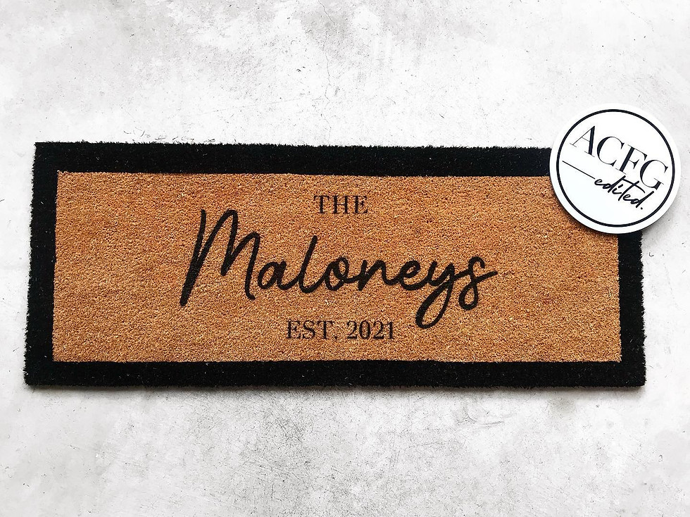 Thumbnail: Edited Door Mats - Large