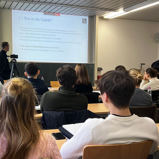 Während der Ausbildungsveranstaltung