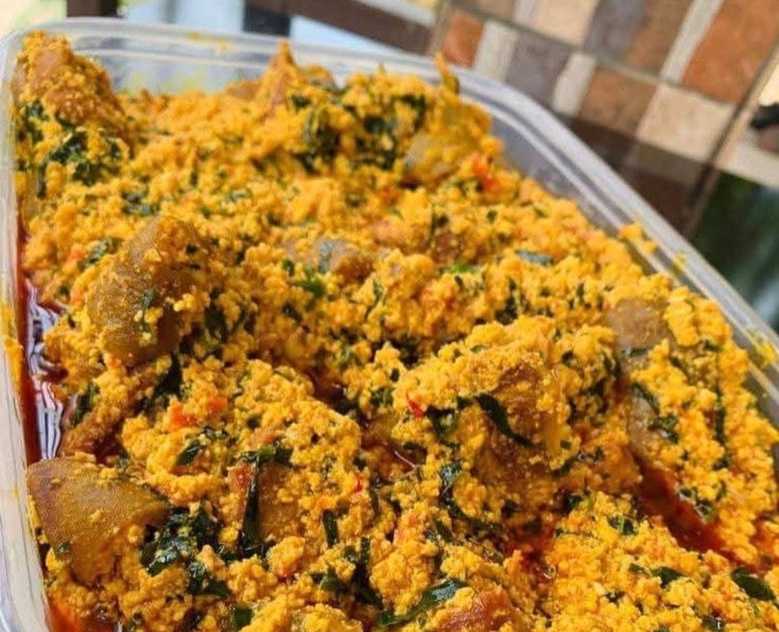 500ml Egusi Soup with assorted meat