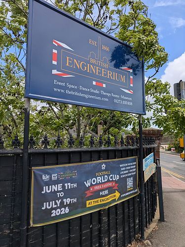The British Engineerium Hove World Cup Fanzon 2026 Brio Events