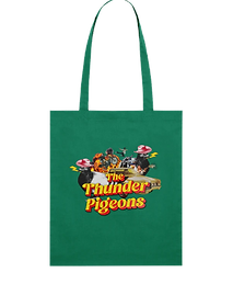 The Thunder Pigeons Official Merchandise Tote Bag Kelly Green
