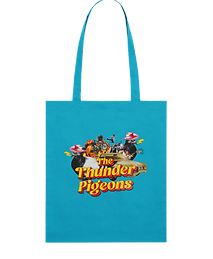 The Thunder Pigeons Official Merchandise Tote Bag Surf Blue