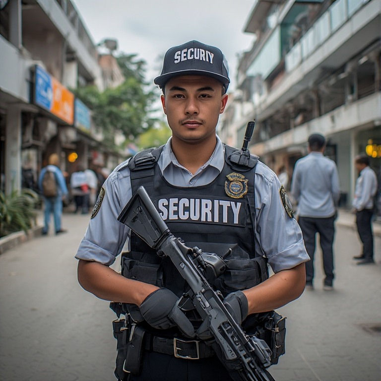 Professionals looking Security guard